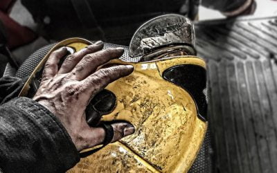 Helm kotor sebagai sumber penyakit bagi kepala & wajah